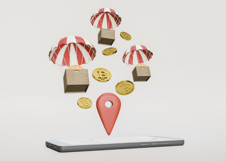 cryptocurrency-distribution-concept